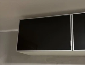 IKEA BESTA Fiskviken , 4x , Glastüre, 60x38cm , gebraucht + Scharniere - Bild 1 von 3