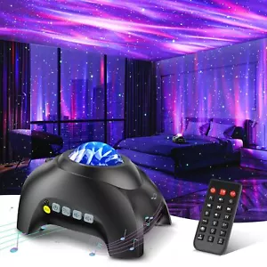 Northern Galaxy LED Star Projector with 33 Light Effects and Bluetooth Speaker - Picture 1 of 6