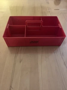 LEGO System Sortierkasten Sortierbox Rot Box Aufbewahrung Sammelbox Kiste - Bild 1 von 3