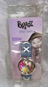 2004 BRATZ Wrist Watch ~ Denim Band ~ Japan Movement ~ NOS - Picture 1 of 3