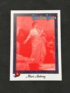 2025 Historic Autographs YesterYear Series 2 Red Marc Antony /5 #79 - Bild 1 von 2