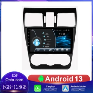 Android 13 Autoradio Nav Carplay Für Subaru Forester/XV/WRX 6+128G SWC DSP 8Kern - Bild 1 von 24