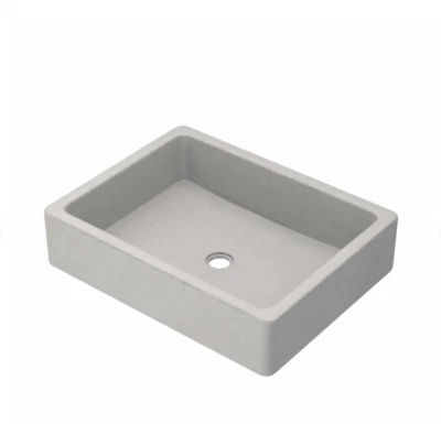 Fregadero de baño rectangular de hormigón Native Trails NativeStone 19-1/2" Foto 1 de 4
