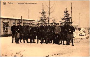 Officials of the Commandant's Office Soltau Germany WW1 Militaria 1910s Postcard - Picture 1 of 2