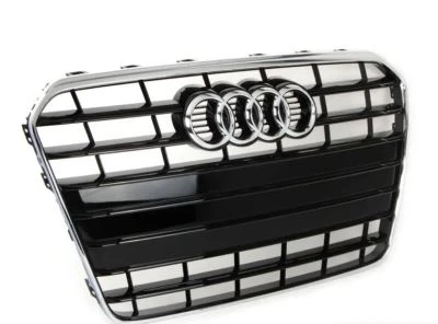 NUEVO AUDI A5 B8 FRONTAL CENTRAL NEGRO BRILLANTE/CROMO REJILLA 8T0853651KT94 OEM Foto 1 de 4