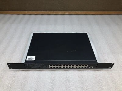 Dell PowerConnect 2124 24-Port 10/100 1x10/100/1000 unmanaged Ethernet Switch - Image 1 of 4