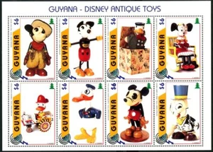 DISNEY - Guyana - 1996 'DISNEY ANTIQUE TOYS' Sheetlet MNH [E6060] - Bild 1 von 1