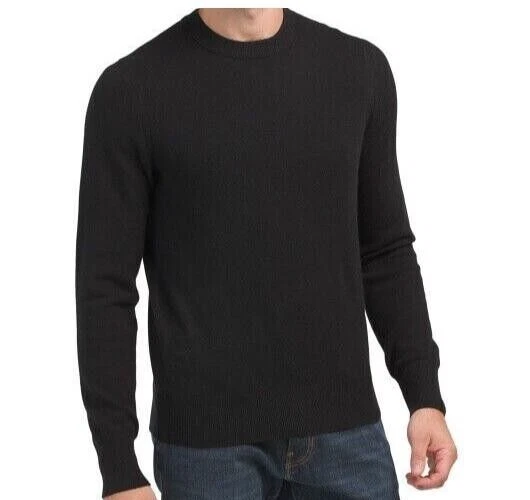 Rag & Bone Harding Black ITALIAN Cashmere Crew Sweater  M;NWT - Image 1 of 4