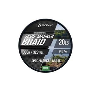 Sonik Spod & Marker Braid 300m 20lb Green Carp Fishing - Picture 1 of 1
