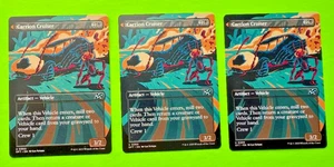 MTG  Aetherdrift - Rocketeer Boostbuggy - Borderless - Non-Foil - X3 - Picture 1 of 2