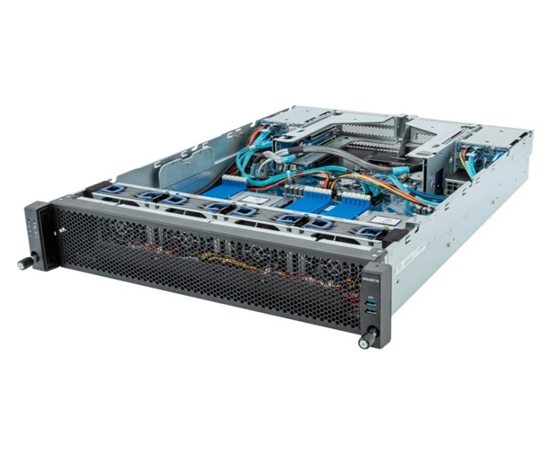 Gigabyte E283-Z90 rev. AAD1 Rack Server Dual Sockel SP5 E283-Z90-AAD1 - Server - Image 1 of 1