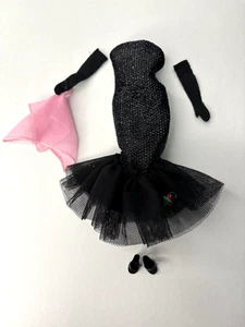 Barbie Kleid Handschuhe Schuhe 1995 Solo im Rampenlicht - Bild 1 von 4