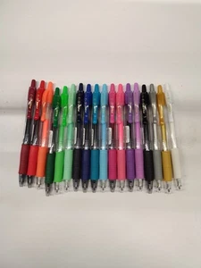 Set Di 18 Penne A Gel Pilot G-2 Di Colori Differenti - Foto 1 di 2