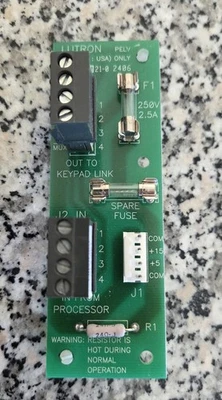 Клавиатура процессора печатной платы Lutron Pelv 2406 - Изображение 1 из 4