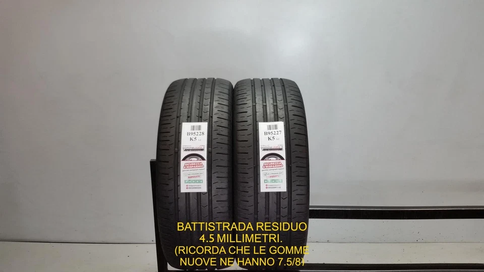 Gomas Usadas 215/55R17 94V Continental C.P.Contact 5 Neumáticos Usados B95228 - Imagen 1 de 1