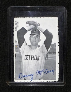 1969 Topps #8 Denny McLain Deckle - Bild 1 von 2