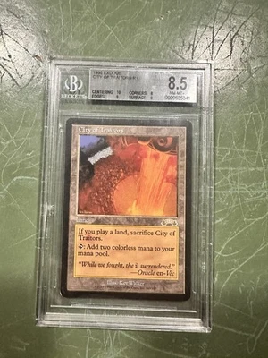 MTG Beckett Graded City of Traitors Exodus. - Image 1 of 2