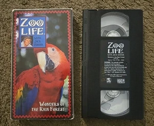 ZOO LIFE WITH JACK HANNA - WONDERS OF THE RAIN FOREST - (VHS, 1992) - Bild 1 von 2