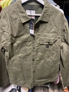 Roark X Wrangler Out of Range Waxed Cotton Maverick Chore Jacket Olive M Filson - Bild 1 von 6