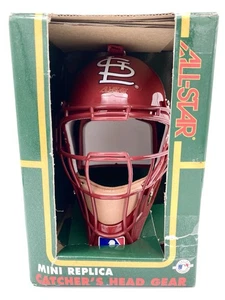 Vintage St. Louis Cardinals MLB All-Star Mini Authentic Catchers Head Gear - Picture 1 of 8