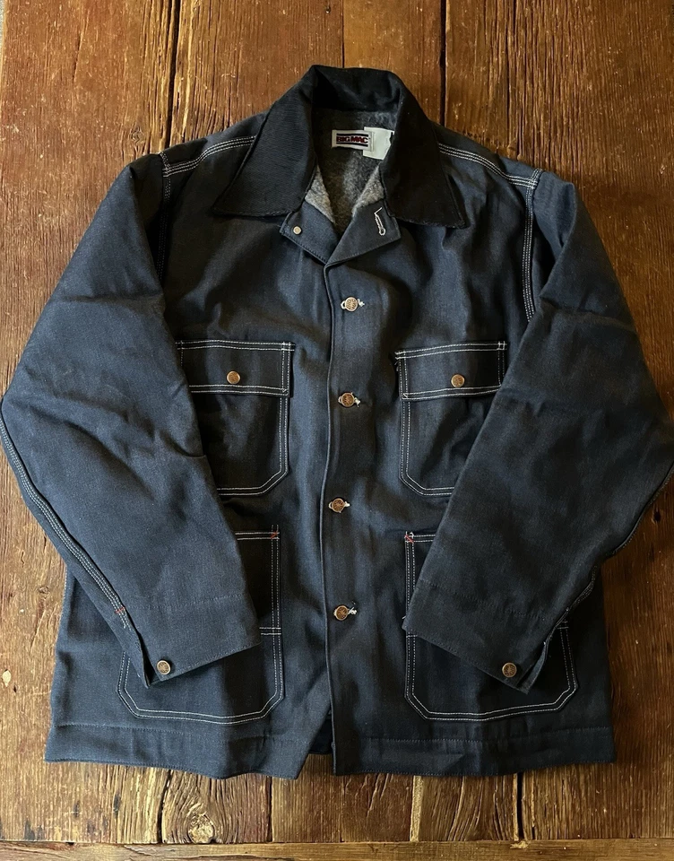 Abrigo grande forrado con manta Big Mac vintage Foto 1 de 3