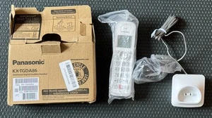 NEW NIB PANASONIC KX-TGDS86W Additional Digital Cordless Phone Handset - Zdjęcie 1 z 4