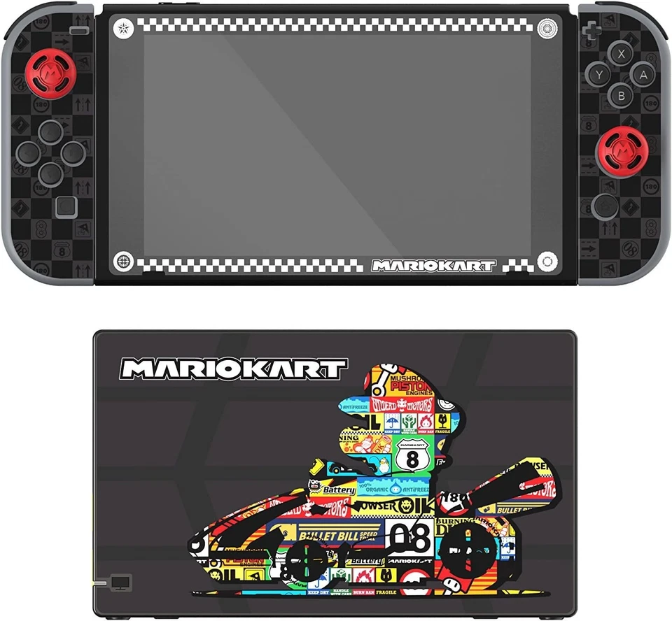 Nintendo Switch Mario Kart Play & Protect Screen Protection & Skins by PDP - Image 1 of 4