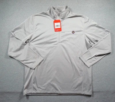 The North Face Pullover Herren XLarge grau 1/4 Zip Tech Fleecepullover Outdoor - Bild 1 von 4