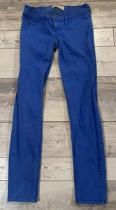 Jeans skinny Abercrombie taglia 12 slim - blu B - Foto 1 di 9