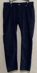 Peter Millar Pants Size 36x31 Crown Crafted Delvin 5 Pocket Stretch Navy - Picture 1 of 11