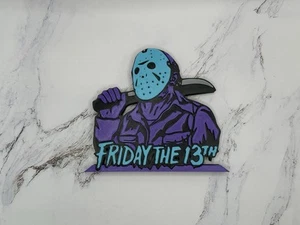 Jason Voorhees Retro Placard - 4x4 Display NES Friday the 13th Nintendo - Bild 1 von 5