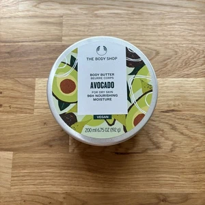 The Body Shop AVOCADO Body Butter For Dry Skin 96HR Moisture Vegan Friendly ~New - Picture 1 of 5