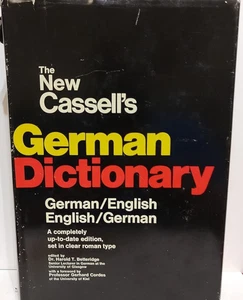 The New Cassell's German Dictionary : German-English, English-German *INDEXED - Picture 1 of 1
