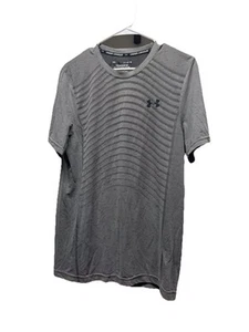 Mens Gray Under Armour The Seamless Tee Size M - Picture 1 of 5