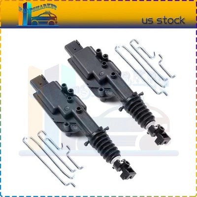 1 Pair Door Lock Actuators Left + Right  For 90-98 Lincoln Mark VIII Continental Foto 1 de 4