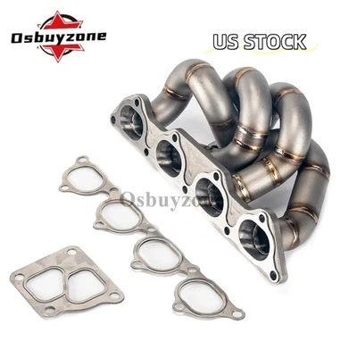 Комплект турбодвигателя из нержавеющей стали для 2001-08 Mitsubishi Lancer Evo7 Evo8 Evo9 4G63T - Изображение 1 из 4
