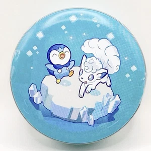 Piplup Alolan Vulpix Pokemon Tin Case Pokemon Center Limited Nintendo Japan - Picture 1 of 10