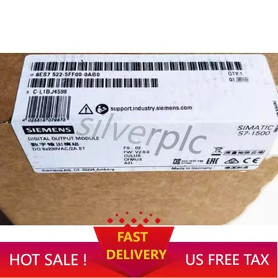 NEW Siemens 6ES7522-5FF00-0AB0 Simatic S7-1500 6ES7 522-5FF00-0AB0 PLC Module - Image 1 of 4