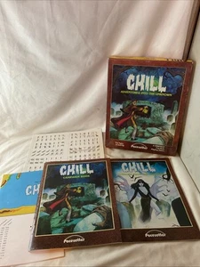 Chill Adventures Into The Unknown Pacesetter Big Box Horror Game Unpunched 1984 - Picture 1 of 7