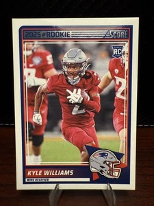 Kyle Williams Rookie Card-2025 Panini Score #57 New England Patriots WSU NFL RC - Picture 1 of 2