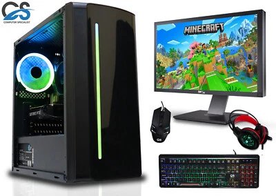 Gaming PC BundIe Intel i7-12700F 32GB DDR4 2TB + 480GB SSD 6GB RTX 3050 Wins 11 - Image 1 of 4