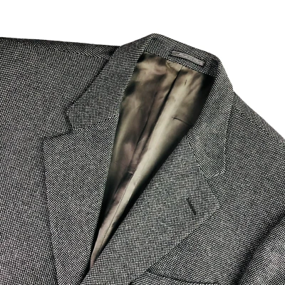 Corneliani Men’s Wool/Silk 2-Button Tweed Blazer Jacket Check • Italy • 42R - Image 1 of 4