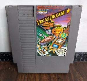Vegas Dream (Nintendo Entertainment System) NES Authentic Tested Fast Shipping - Picture 1 of 2