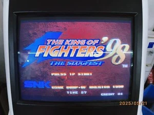 USED SNK NeoGeo MVS The King of Fighters '98 Cartridge Tested Working - Picture 1 of 5