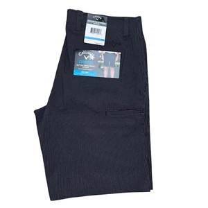 Callaway Mens Size 32 Caviar Premium Flex Twill Stretch Opti-Dri Golf Shorts NWT - Picture 1 of 7