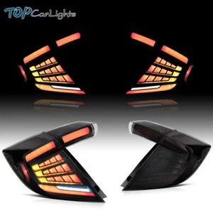Luces traseras LED VLAND para Honda Civic Hatchback 2016-2021 con señal de secuencia - Imagen 1 de 14