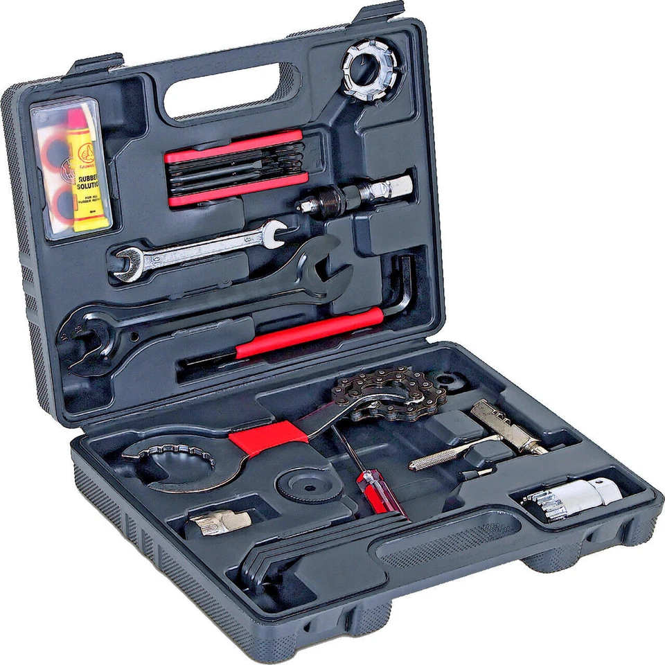 Walter 18-tlg. Fahrrad-Werkzeugkoffer (612180)