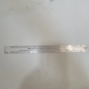 Vintage IBM Executive Electric Typewriter Centering Scale 540-0098 - Picture 1 of 7