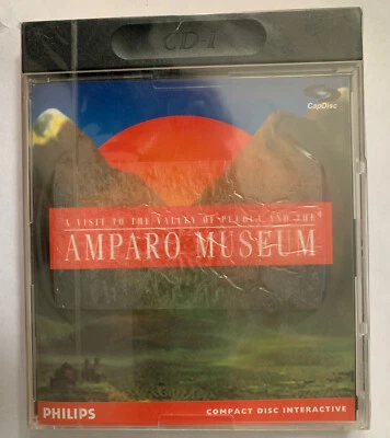 The Amparo Museum Philips CDI CD-I Video Game Software Complete 1992 NEW sealed - Image 1 of 2