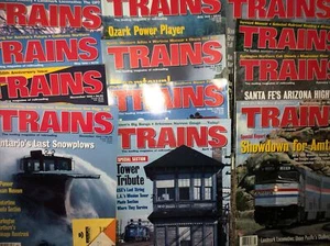 Trains 1995 Magazine 12 Issues Magazines - Picture 1 of 6